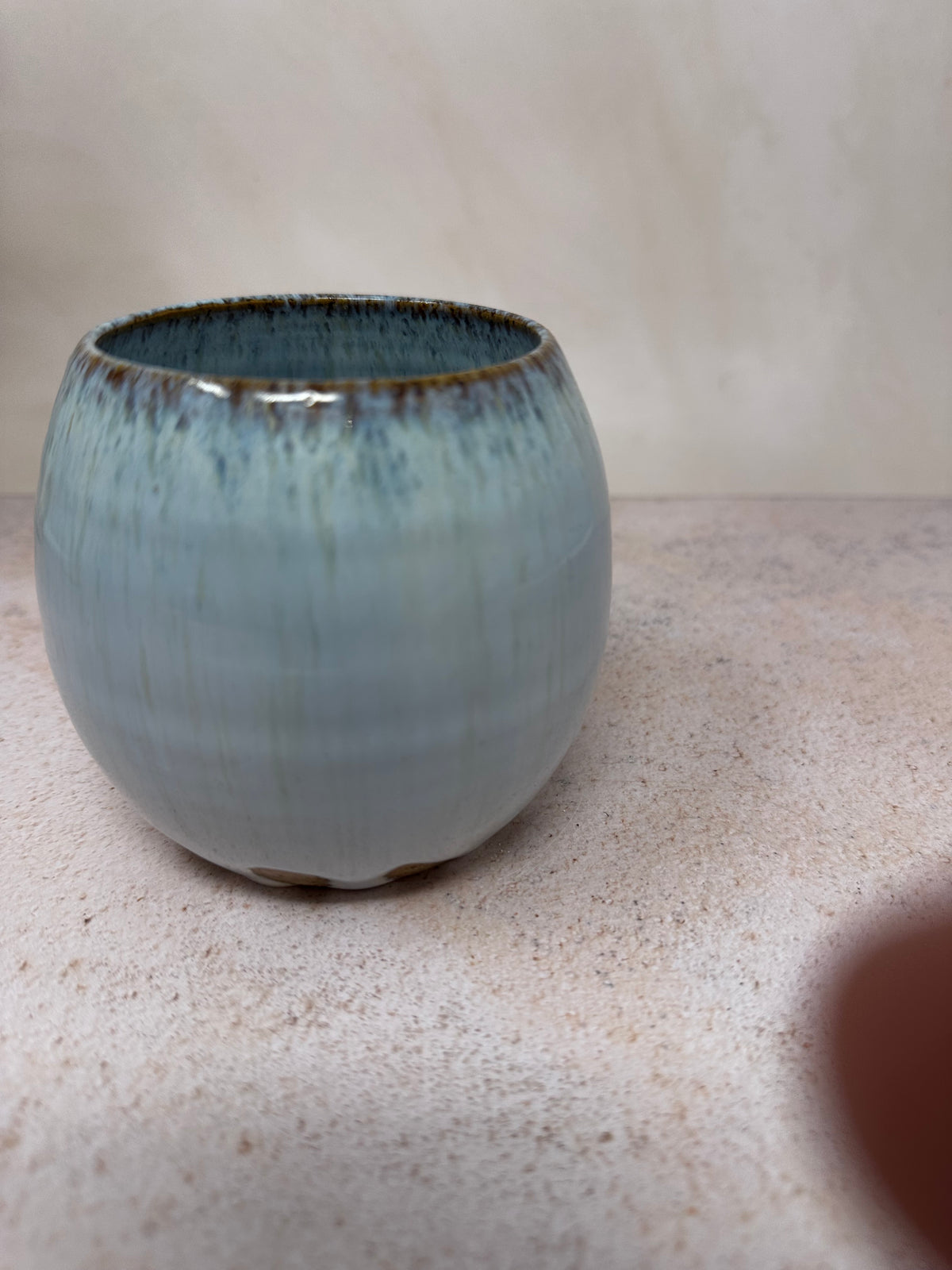 Light blue tumbler