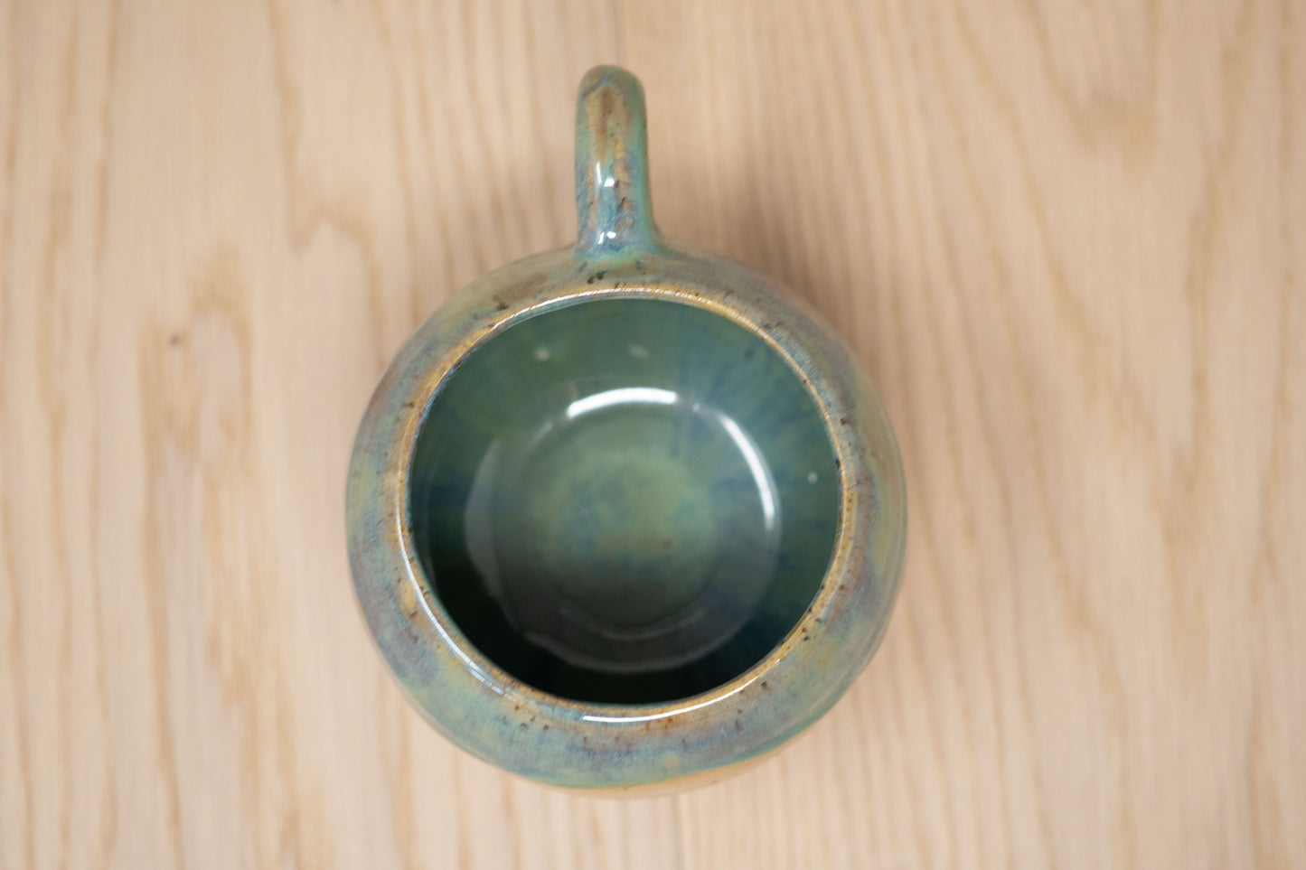 Green/brown mug