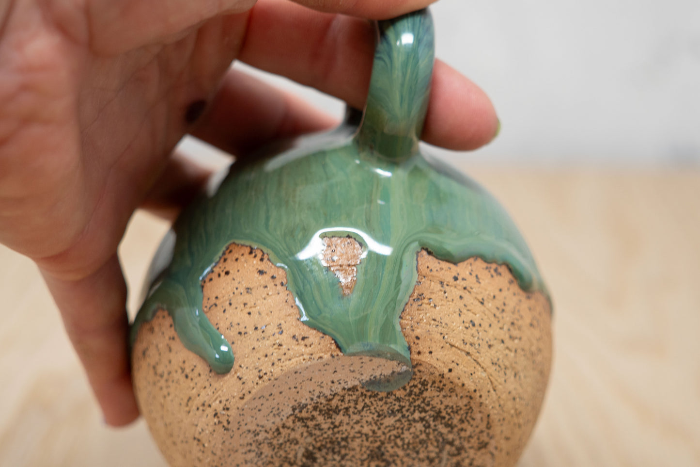 Green mug