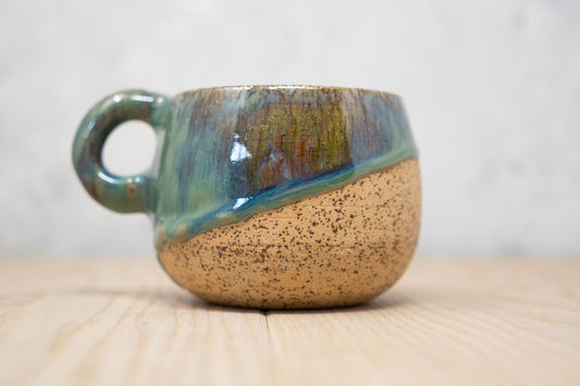 Green/brown mug 2