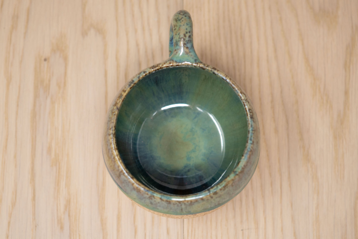Green/brown mug 2
