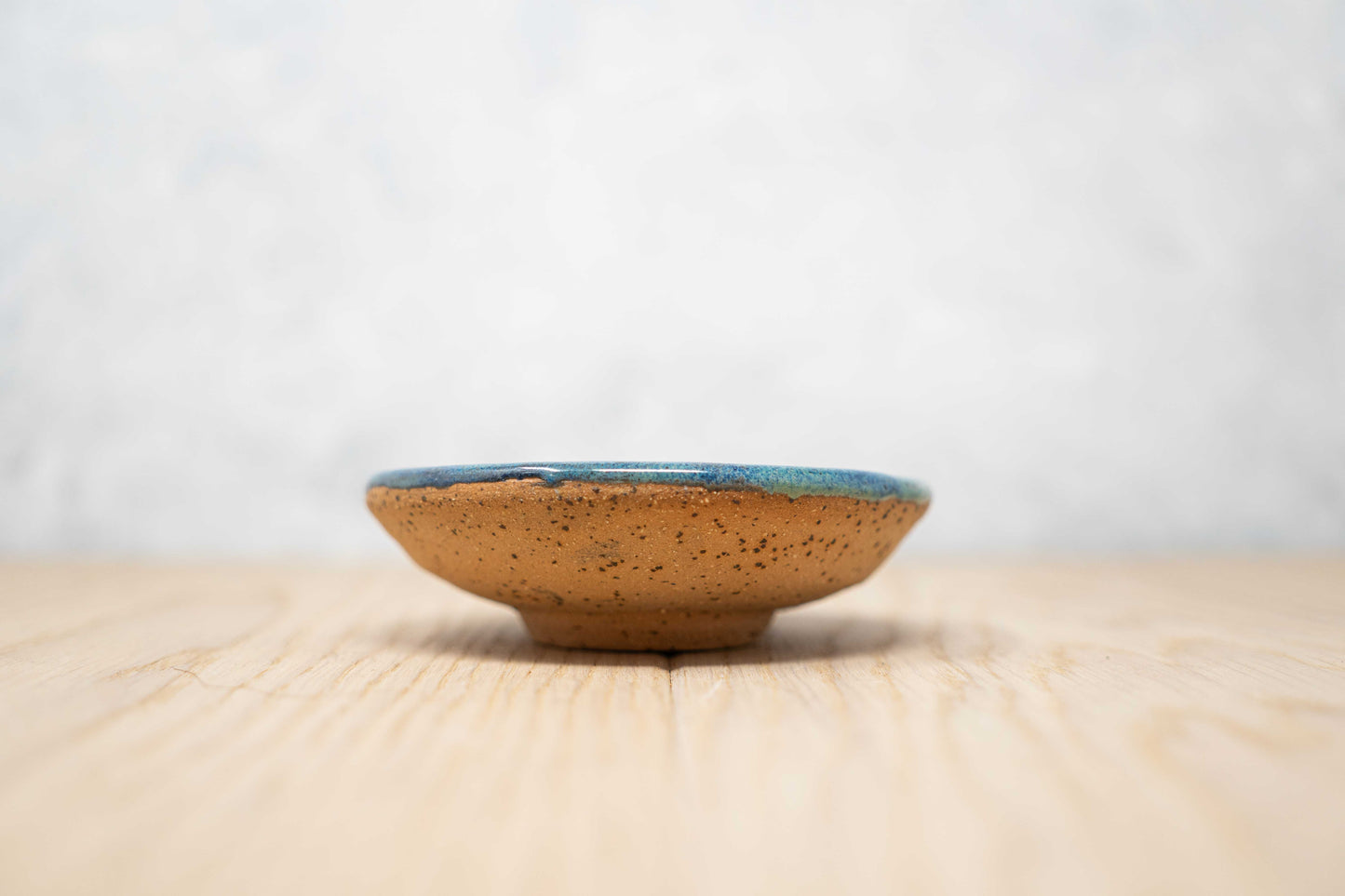 Blue trinket dish