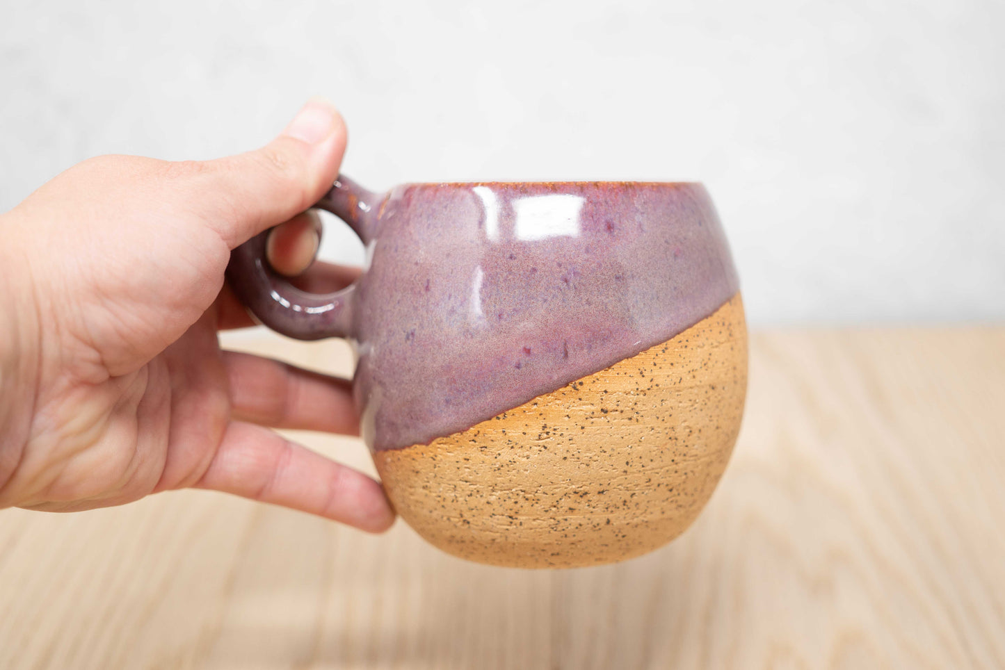 Pink/purple mug