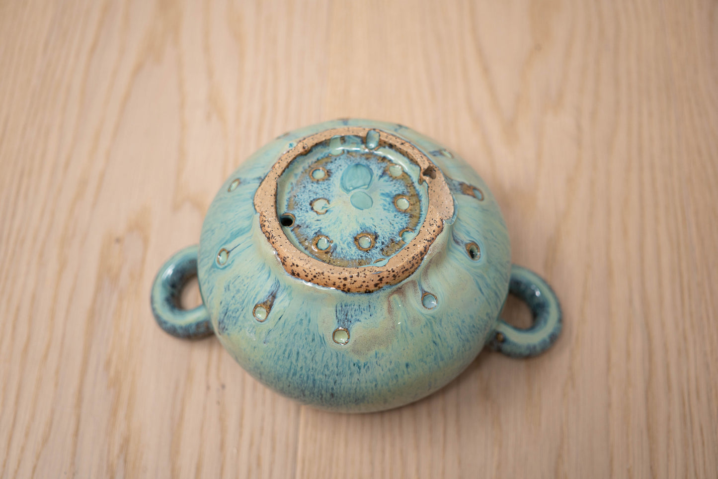 Berry bowl - blue tones