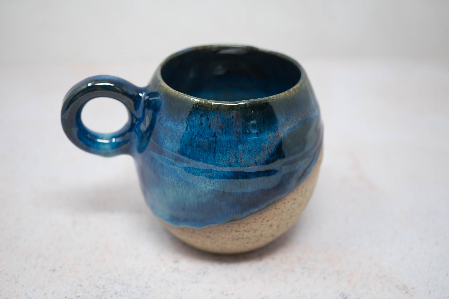 Dark blue mug - large - reduced