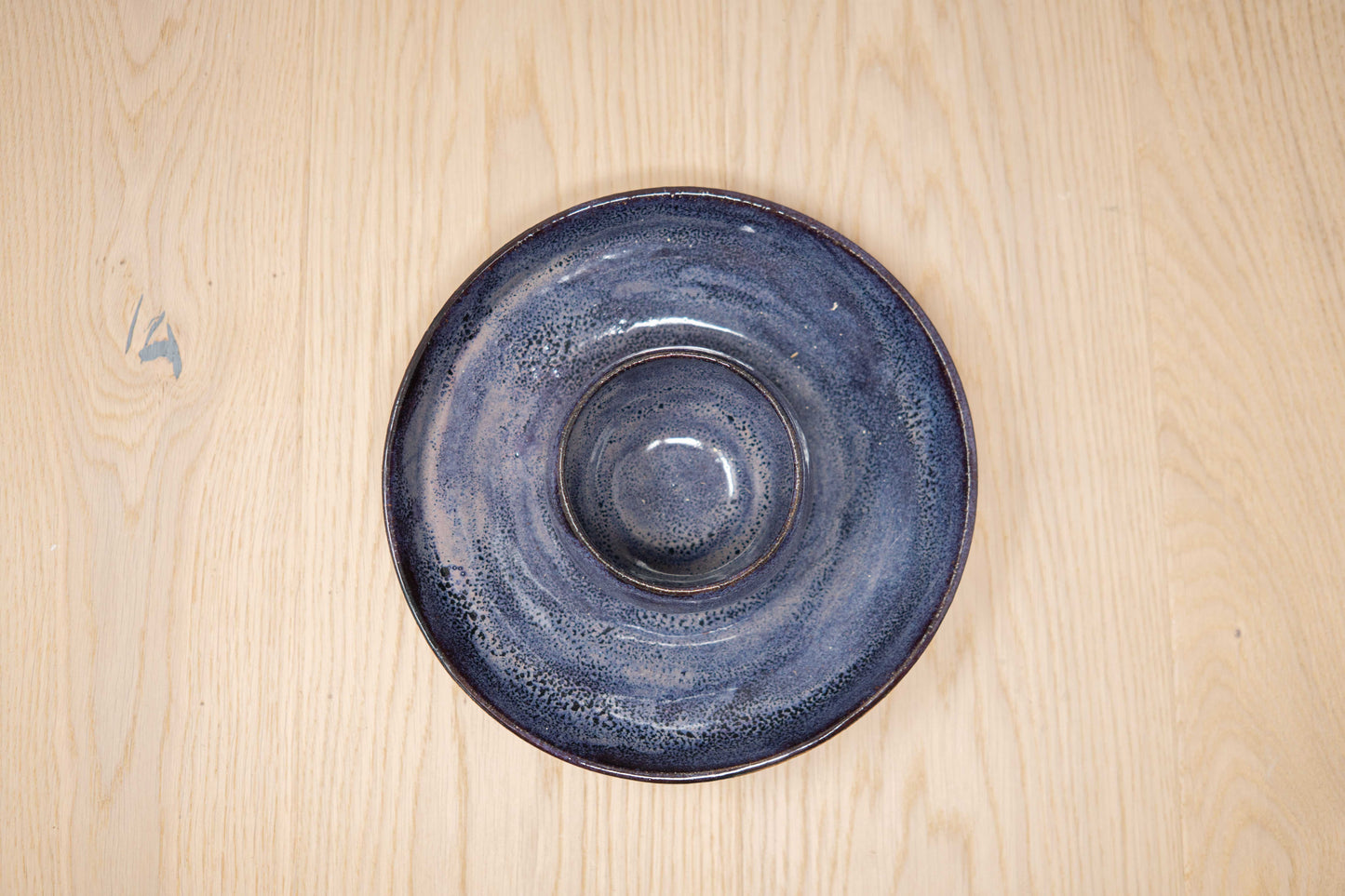 Purple chip & dip bowl