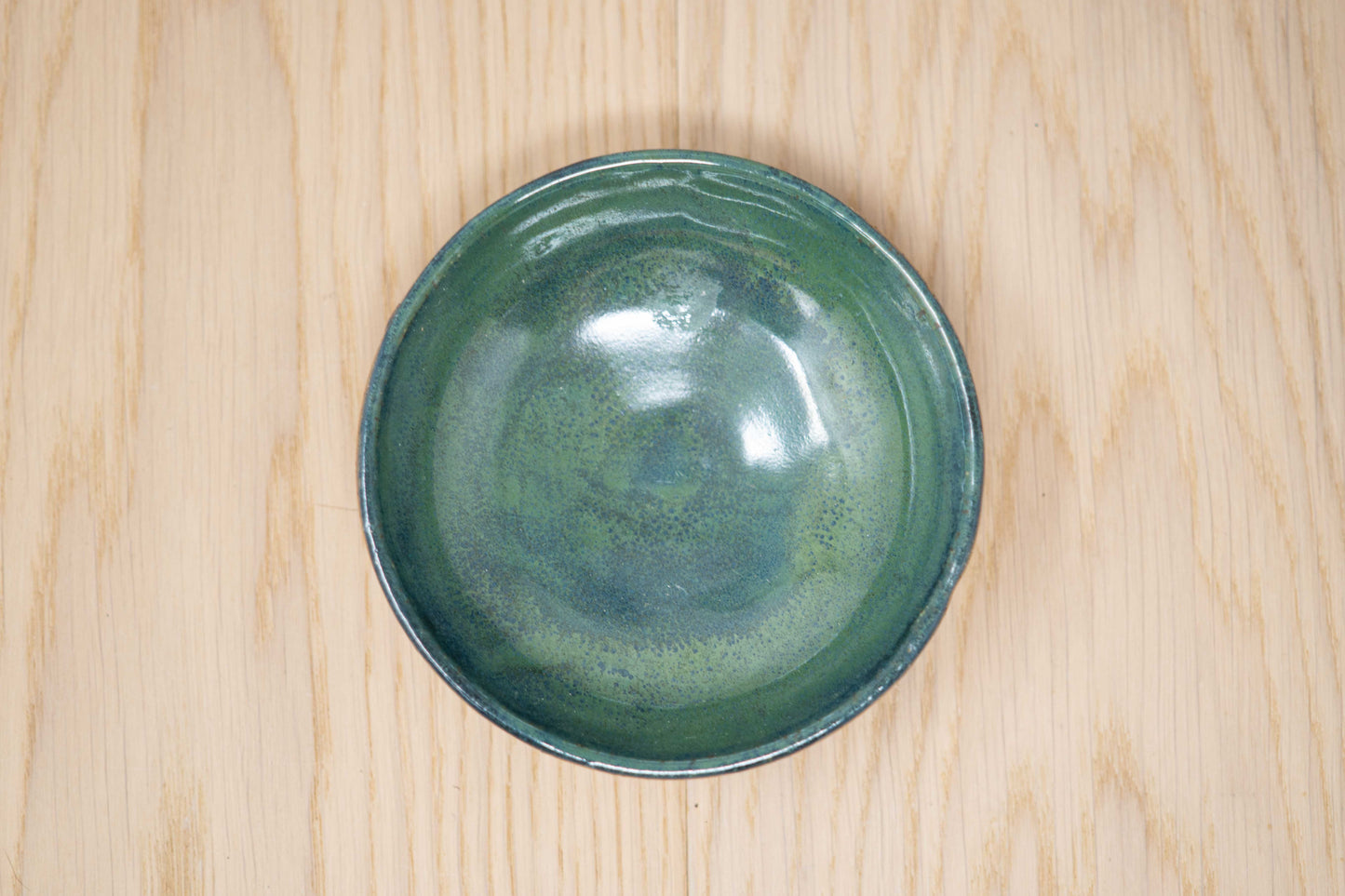 Blue/green trinket dish