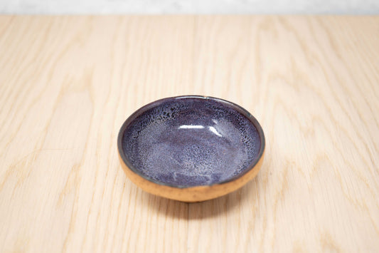 Purple trinket dish