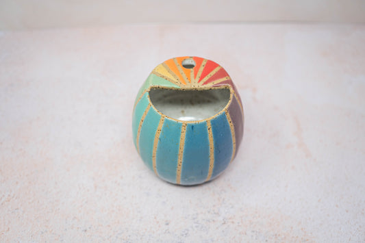 Multicoloured travel mug