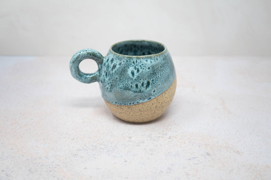 Green and white spots