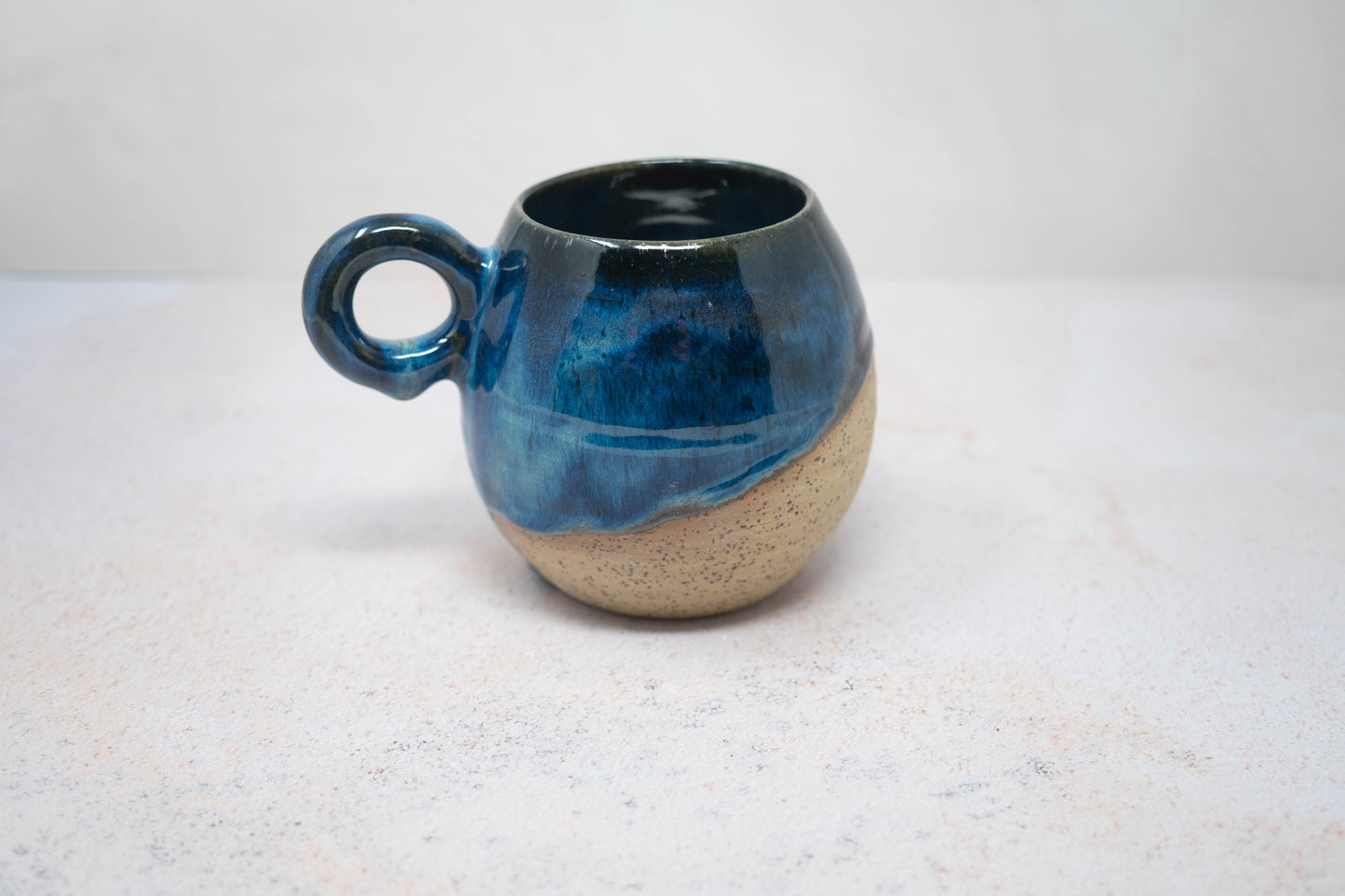 Dark blue mug - large - reduced