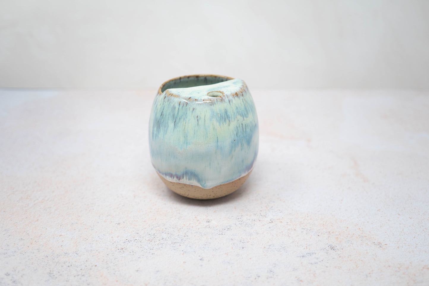 Green/Blue/Pink travel mug