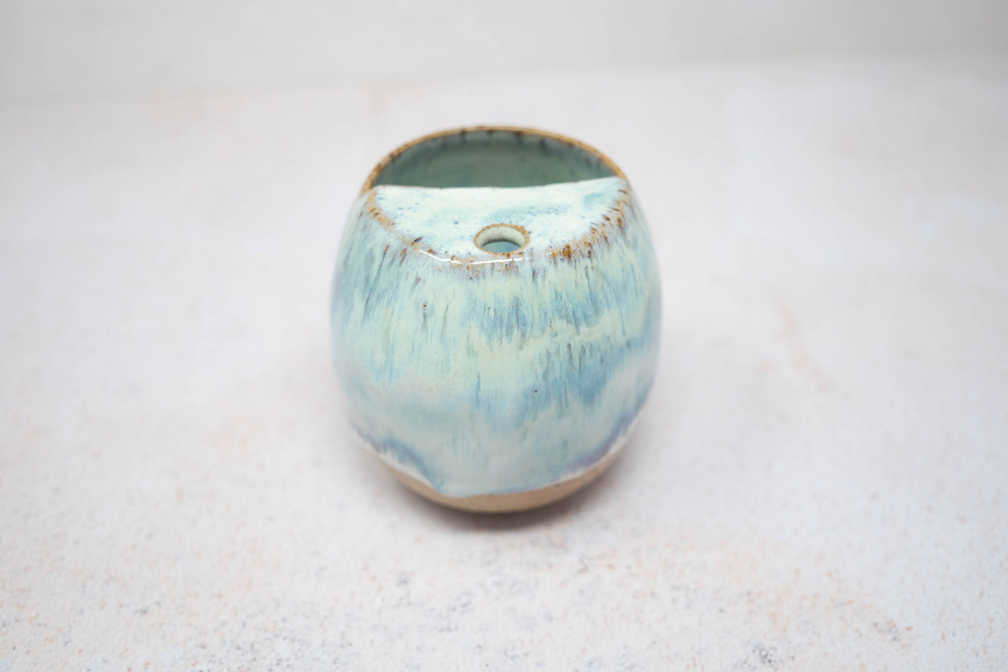 Green/Blue/Pink travel mug