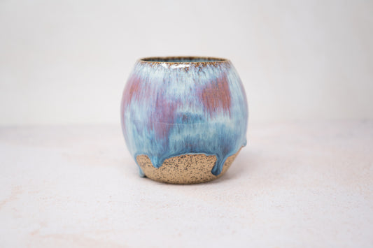 Pink and blue tumbler