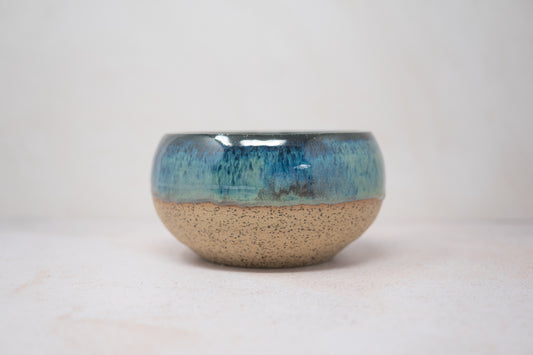 Green dark blue bowl