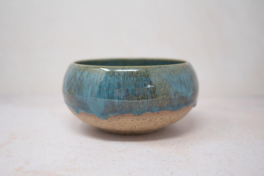 Turquoise blue bowl